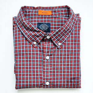 St Johns Bay XXL Plaid Comfort Stretch No Tuck Long Sleeve Button Down Shirt